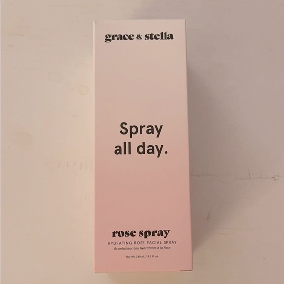 New Grace & Stella Hydrating Rose Facial Spray